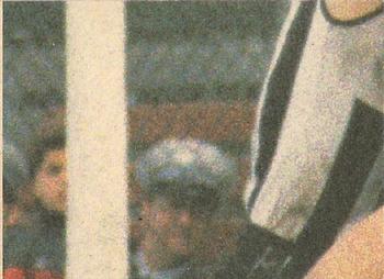 1986 Scanlens VFL #6 Paul Van Der Haar Back